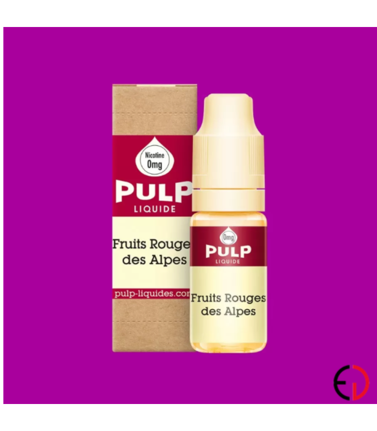 Pulp Original  Fruits Rouges des Alpes 10ml