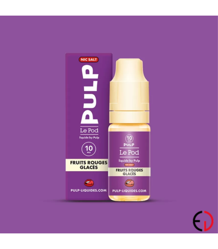 Pulp Nic Salt Fruits Rouges Glacés 10ml