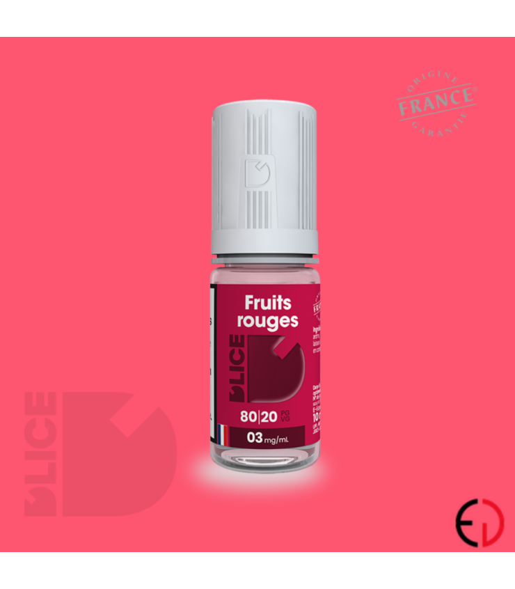 Dlice Fruits Rouges 10ml