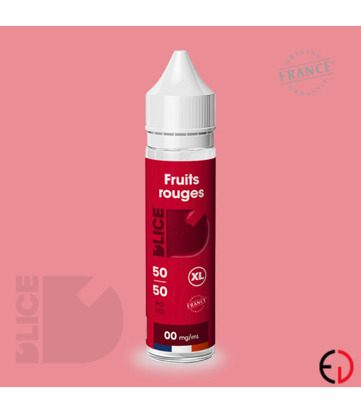 Dlice XL Fruits Rouges 60ml au meilleur prix
