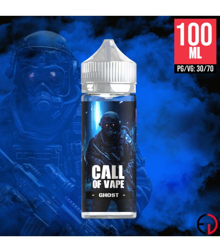 E-liquide CALL OF VAPE Ghost - au meilleur prix