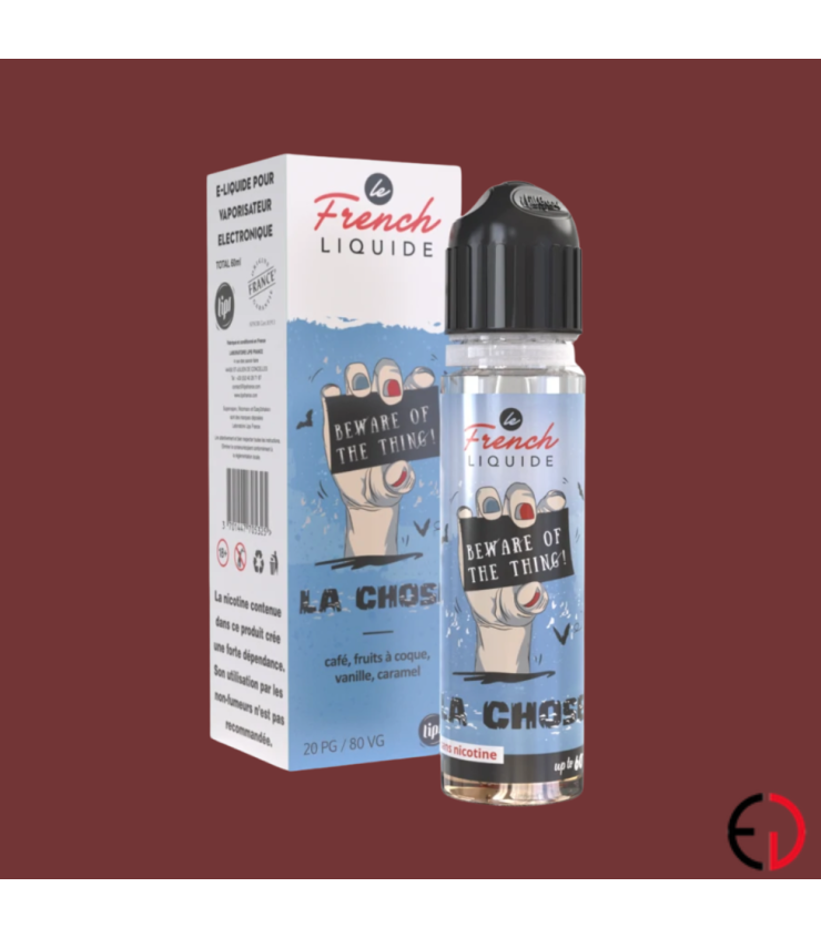 E liquide Le French Liquide La Chose 50ml: tout est chez EGOVAPING