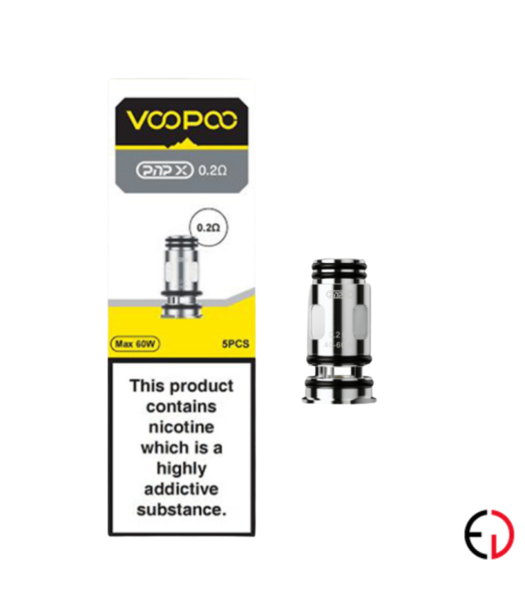 VooPoo Pack 5 résistances PNP-X