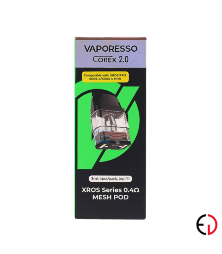 Vaporesso 4 Pods XROS Corex 2.0 3ml top fill